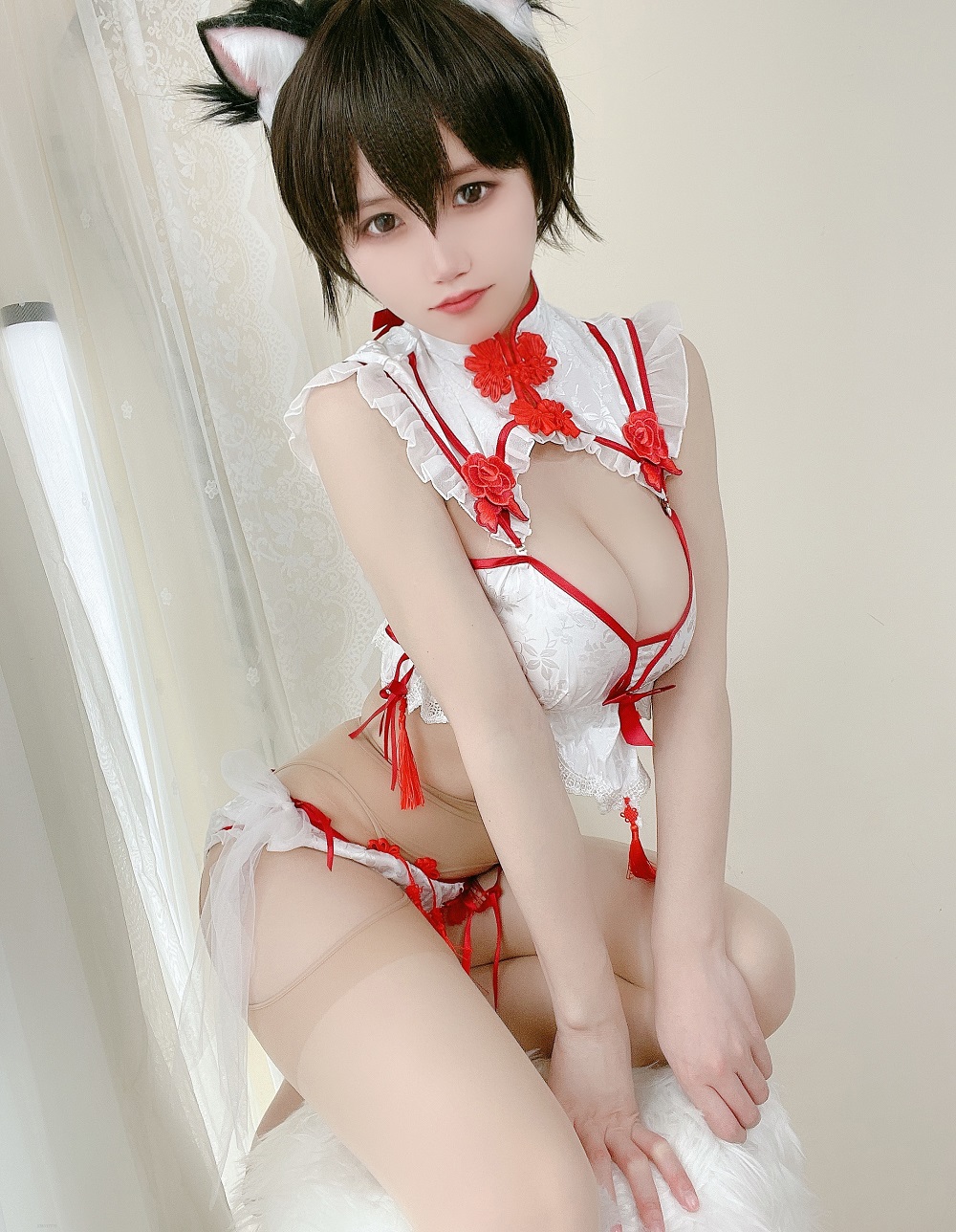 小仓千代w-猫耳中华娘[20P]