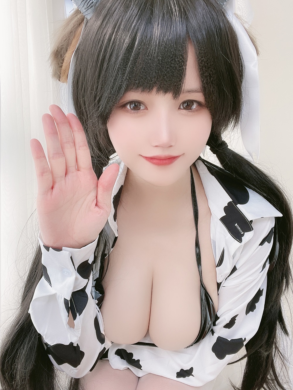 小仓千代w-奶牛衬衣[30P]