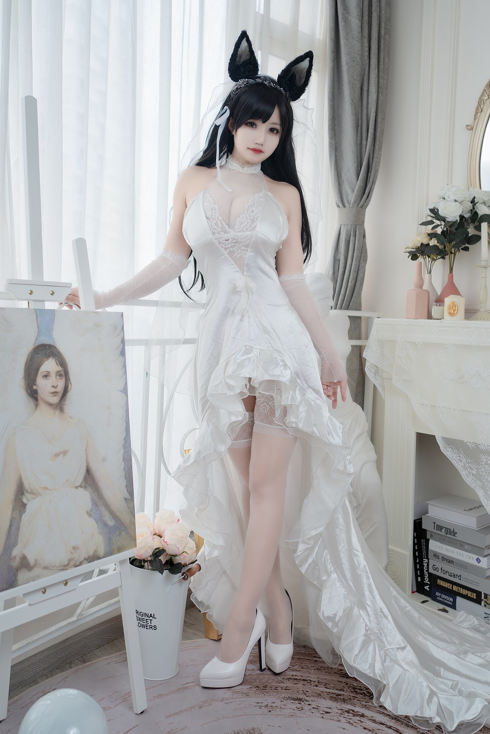 小仓千代w-爱宕婚纱[20P]