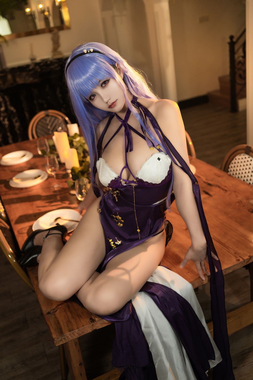 小仓千代w-黛朵礼服[19P]