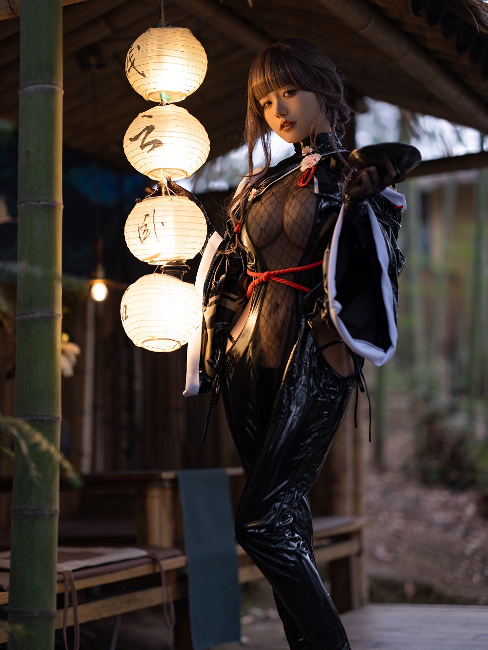 小仓千代w-Nikke-樱花和服[24P]