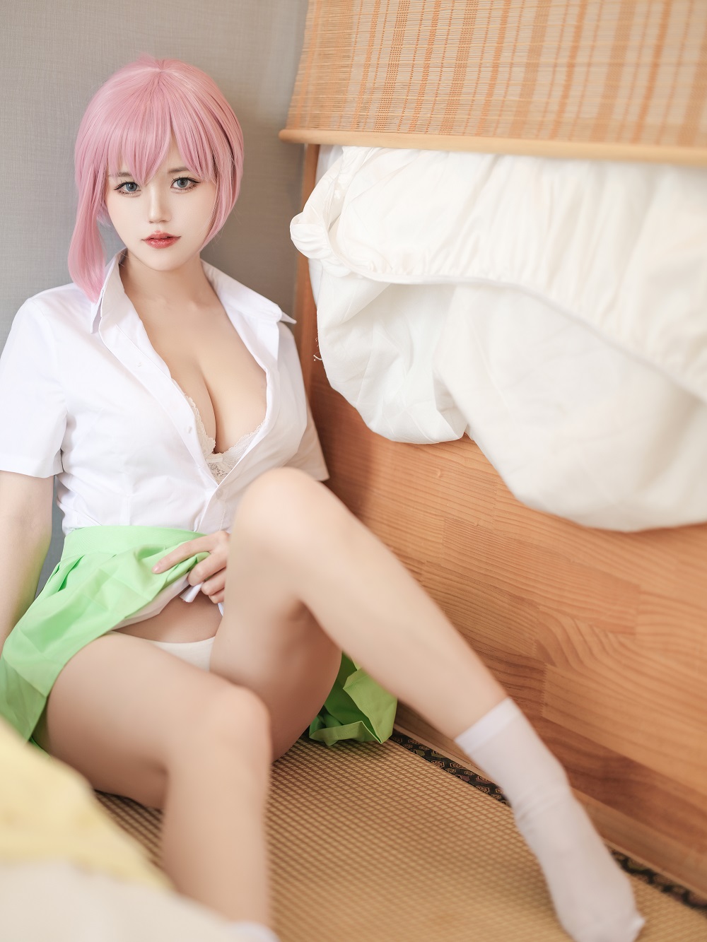 小仓千代w-五等分花嫁-中野一花JK[24P]