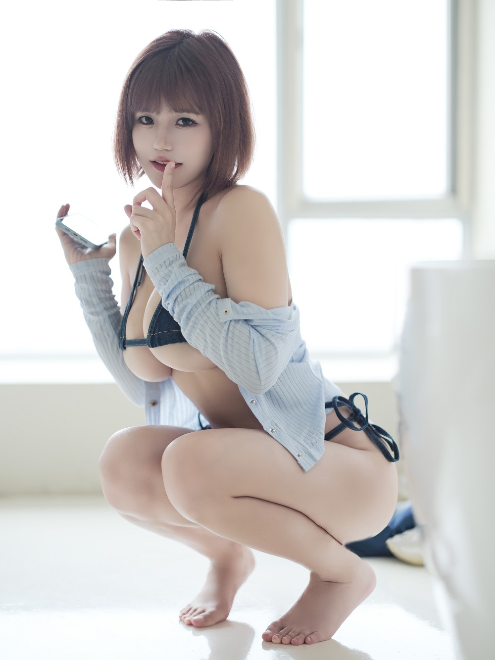 小仓千代w-牛仔姐姐[20P]