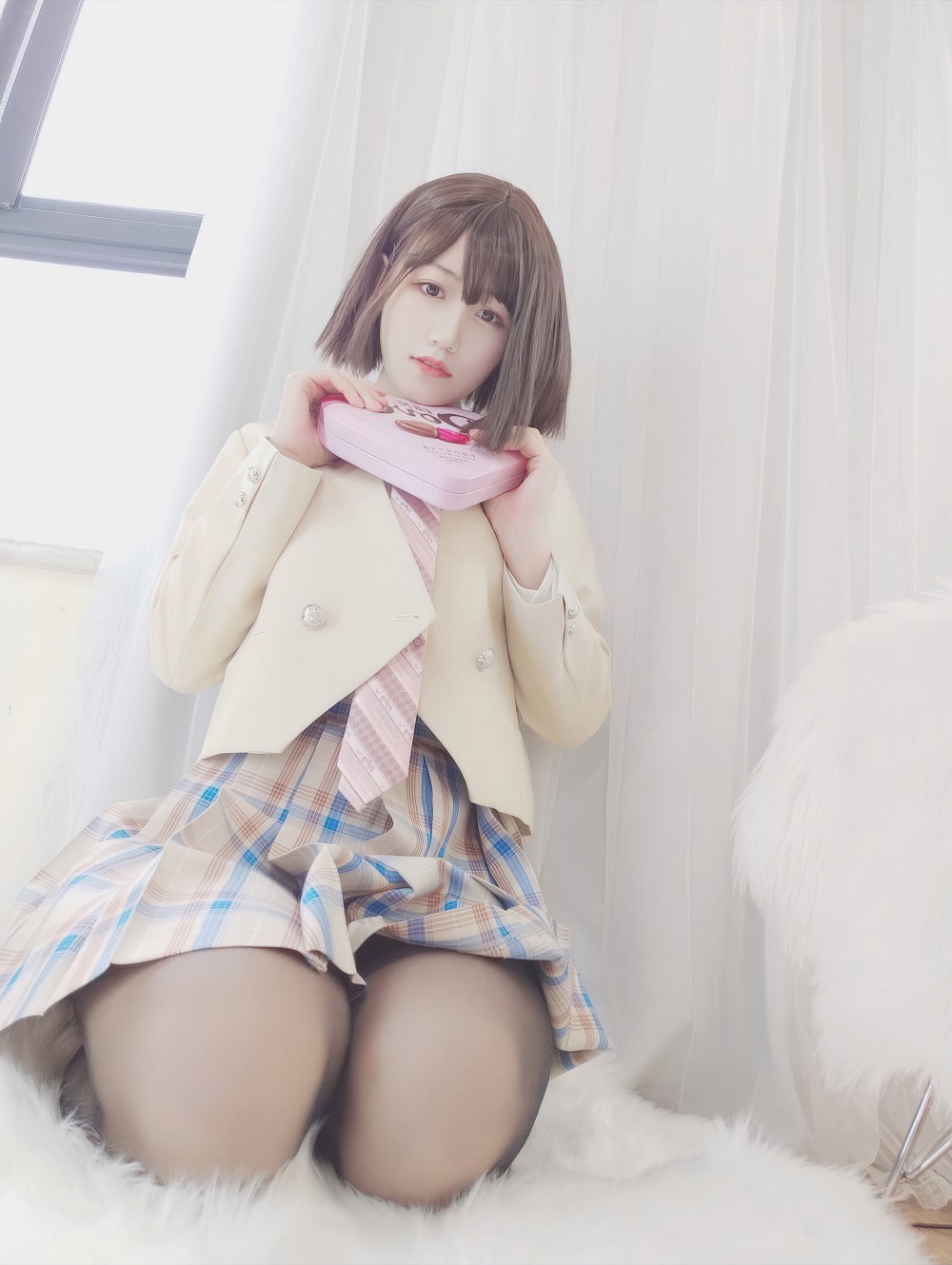 小仓千代w-可可爱爱JK[20P]