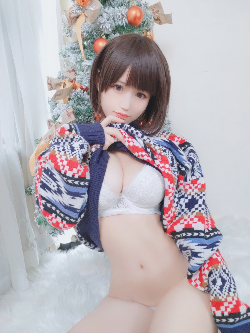 小仓千代w-可可爱爱毛衣[20P]