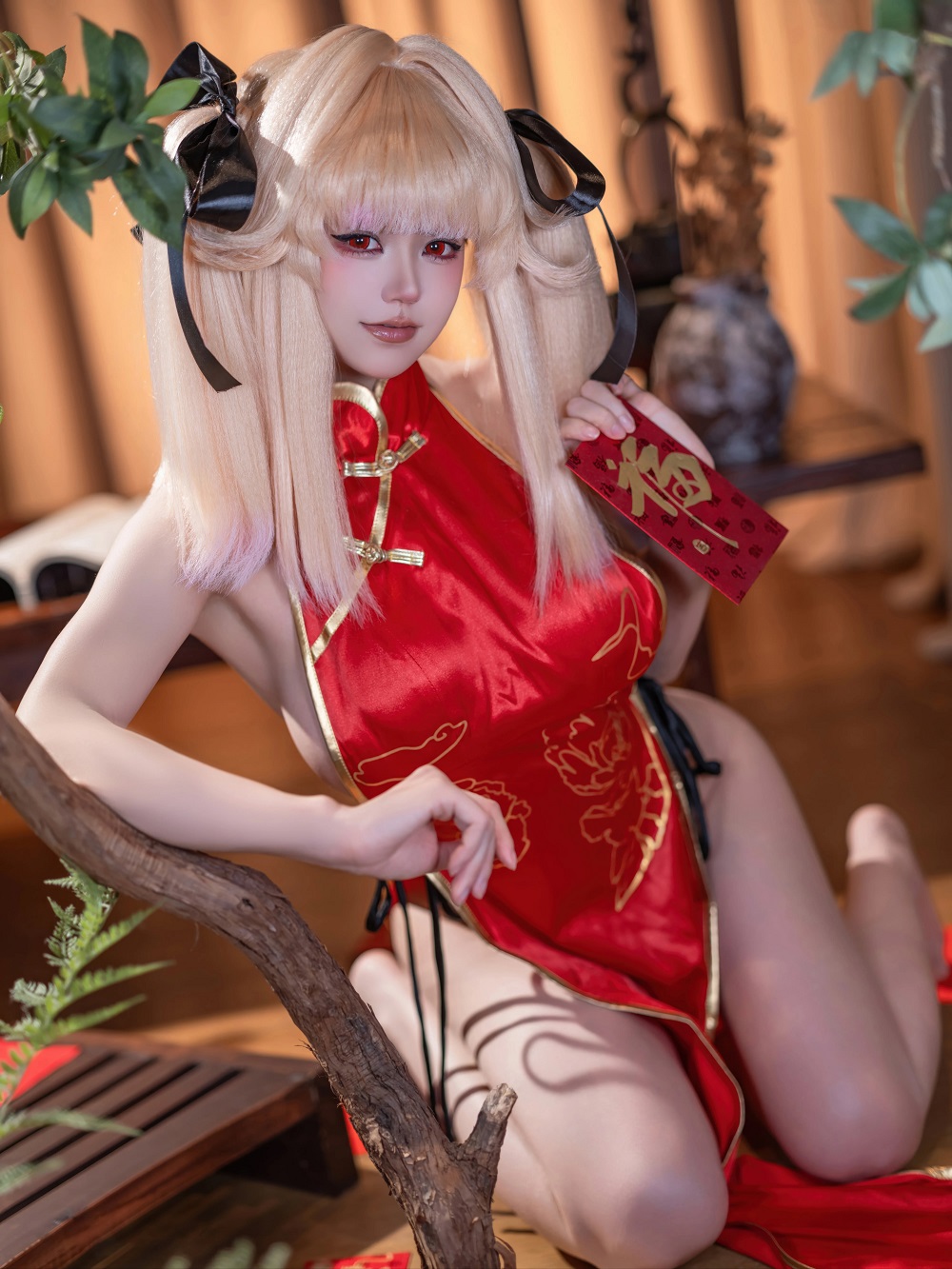 小仓千代w-新春旗袍[26P]
