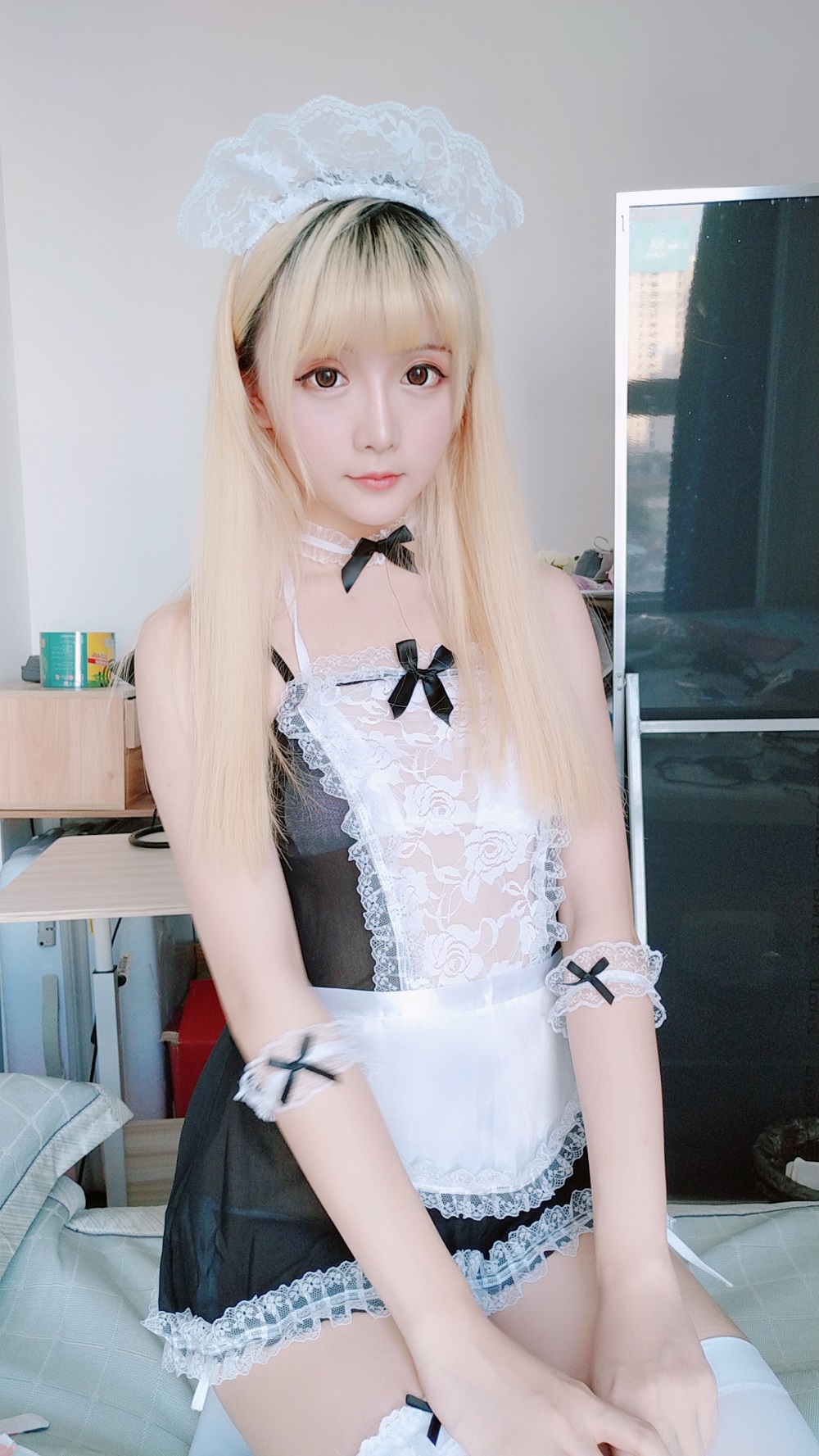 星之迟迟-定制18-蕾丝女仆[61P+1V]