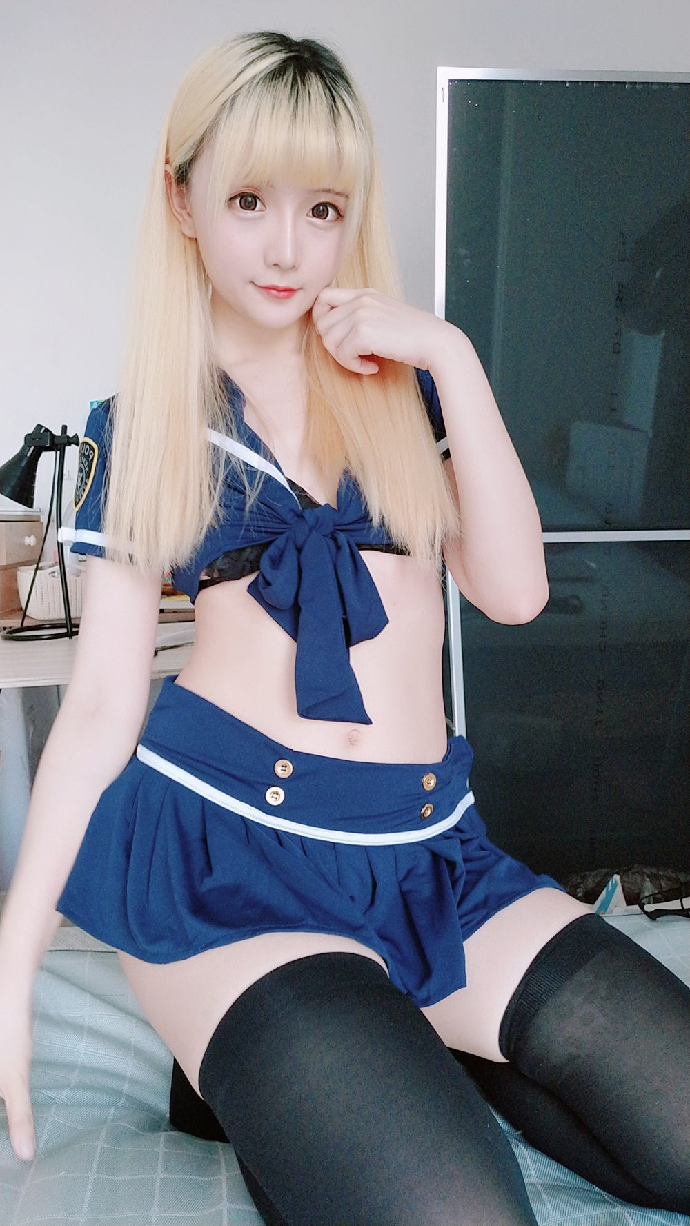 星之迟迟-定制19-蓝色改良制服[61P+2V]