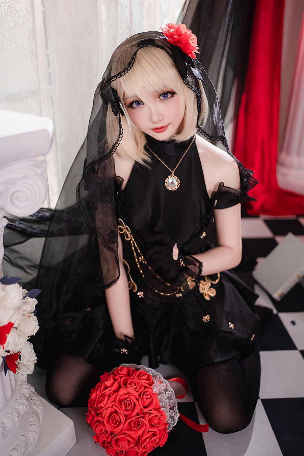星之迟迟-情人节特辑-Z23婚纱[47P+1V]
