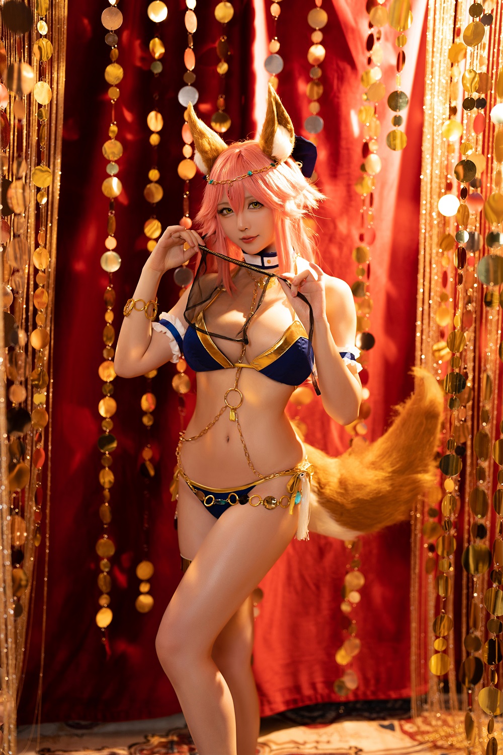 星之迟迟-FGO-玉藻前舞娘[36P]