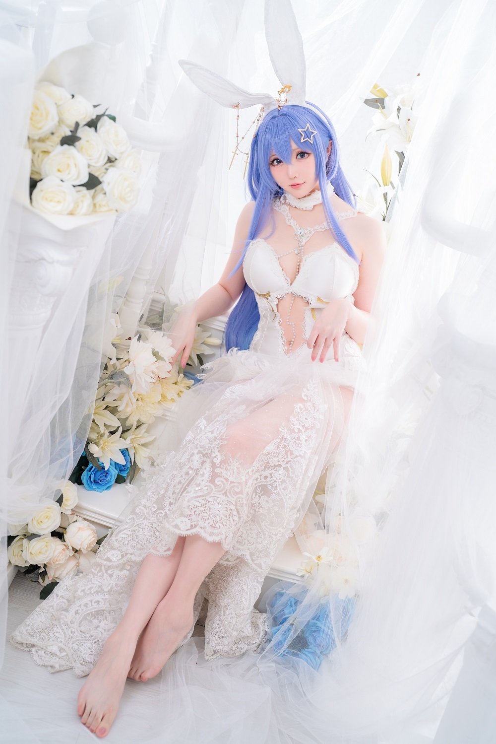 星之迟迟-碧蓝航线-花园婚纱[37P]