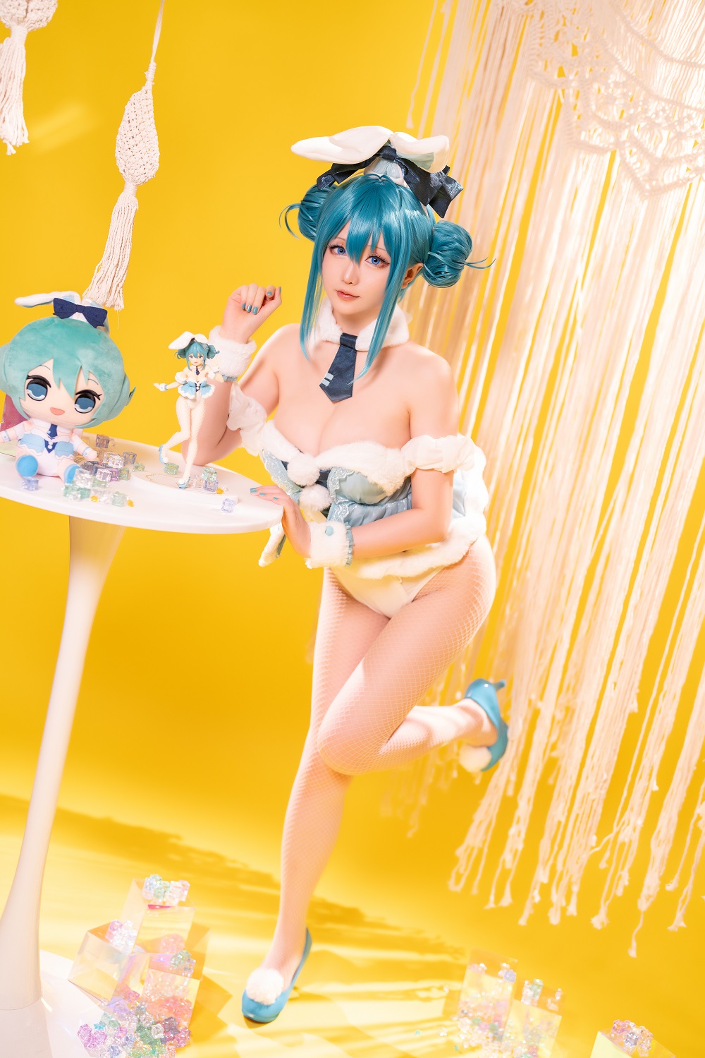 星之迟迟-23年9月计划A-Miku白兔女郎[77P+1V]