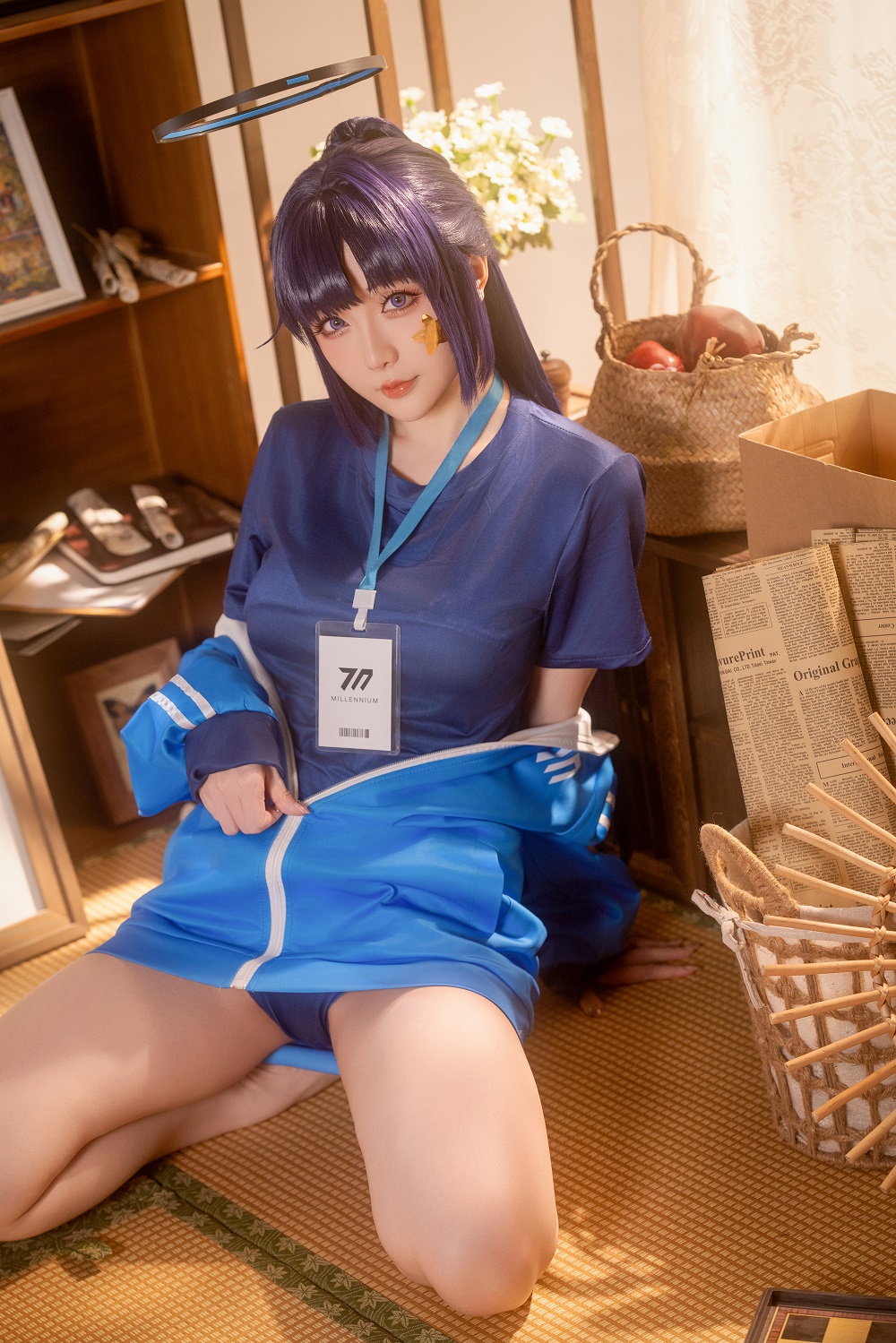 星之迟迟-25年6月计划E-蔚蓝档案-早濑优香体操服[69P+1V]