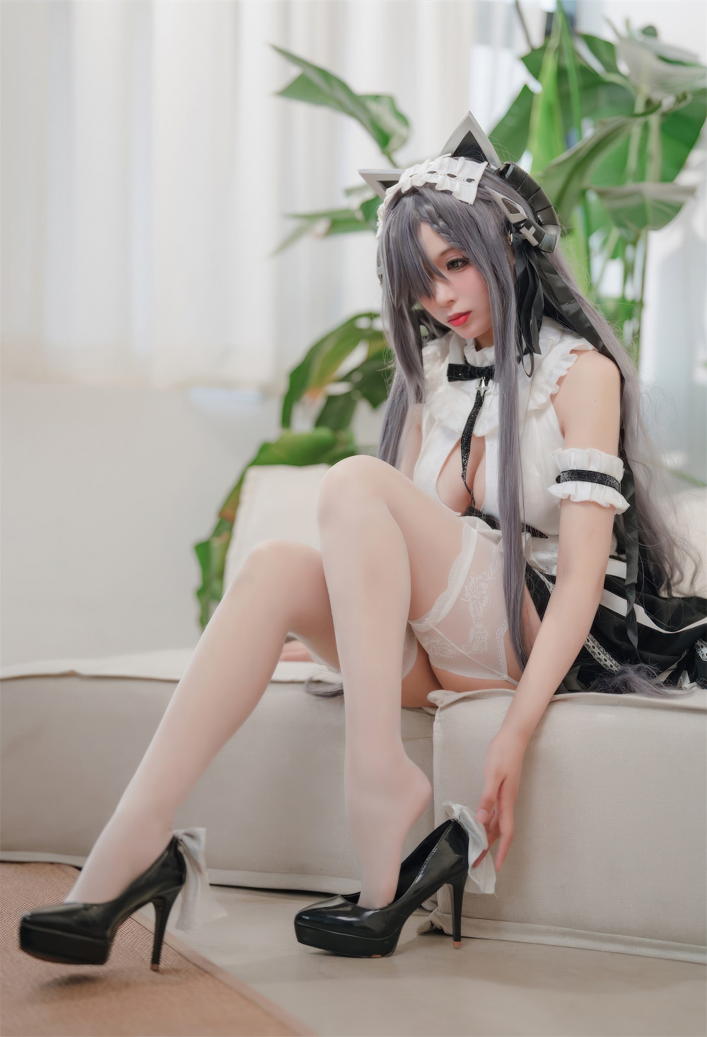 轩萧学姐-碧蓝航线-奥古斯特女仆[67P+1V]