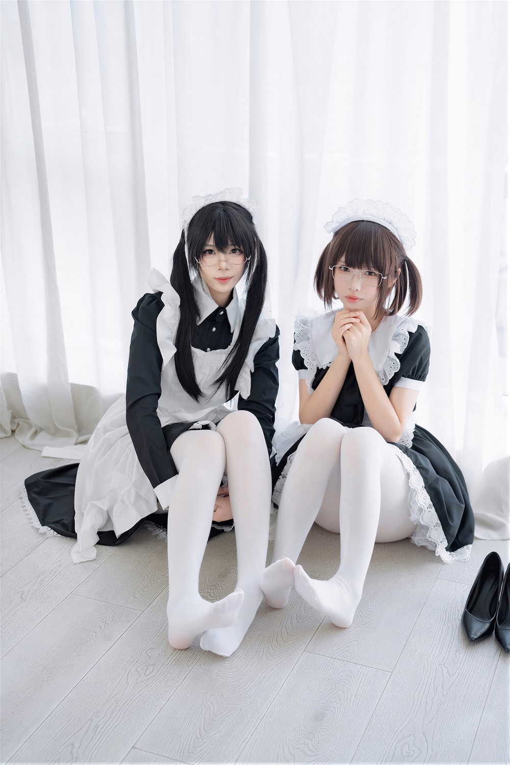 轩萧学姐&amp;雪香川SUI-双人女仆[110P+1V]