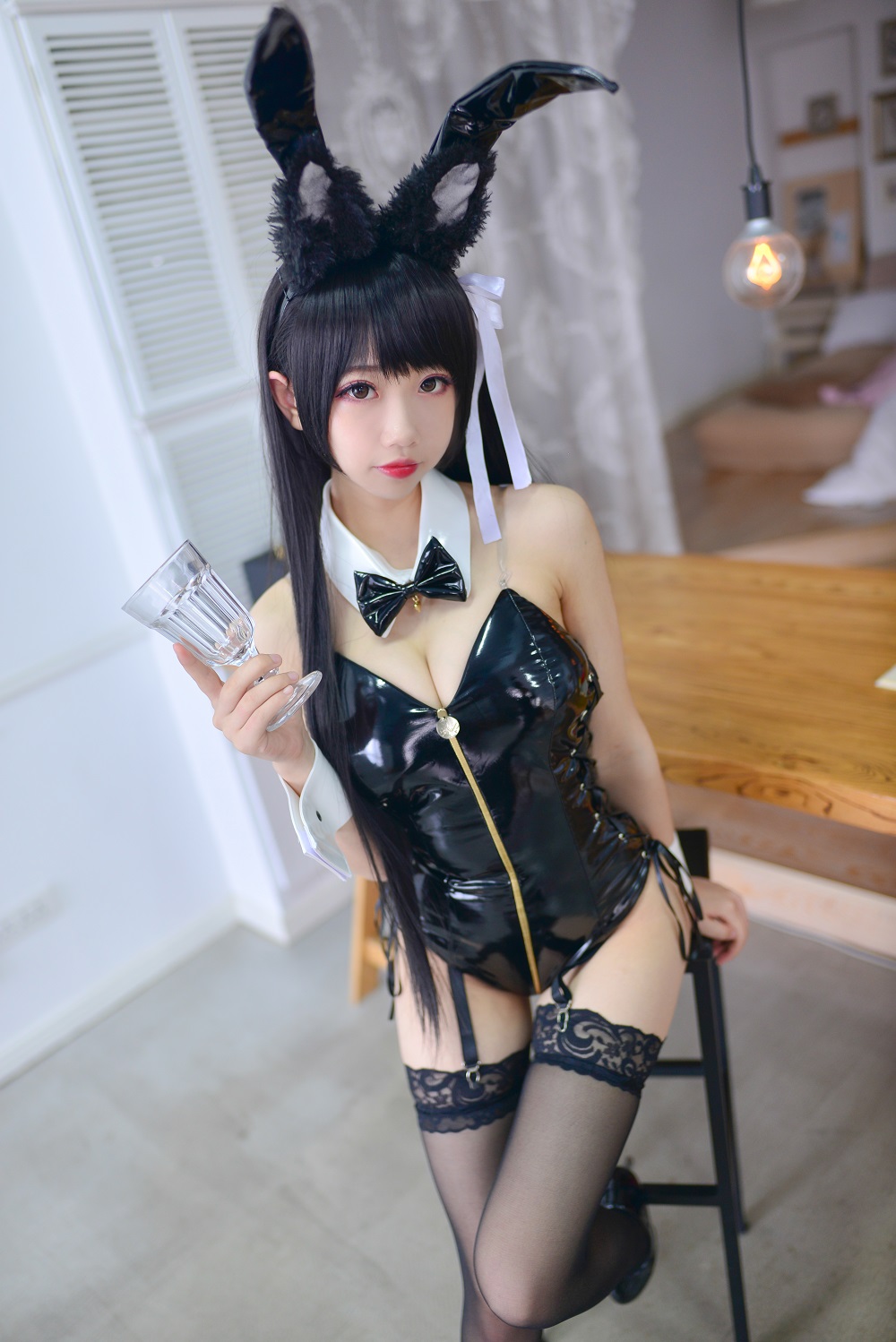 雪琪SAMA-碧蓝航线-爱宕兔女郎[33P]