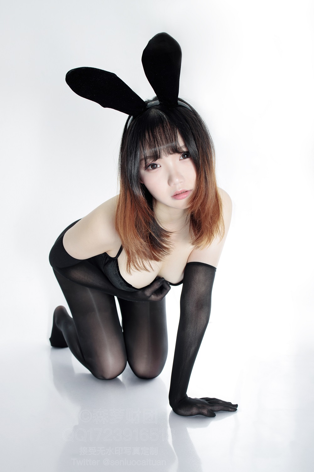雪晴Astar-黑丝兔女郎[142P+1V]