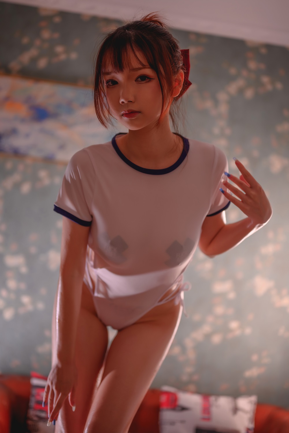 雪晴Astar-透明体操服少女[56P+7V]
