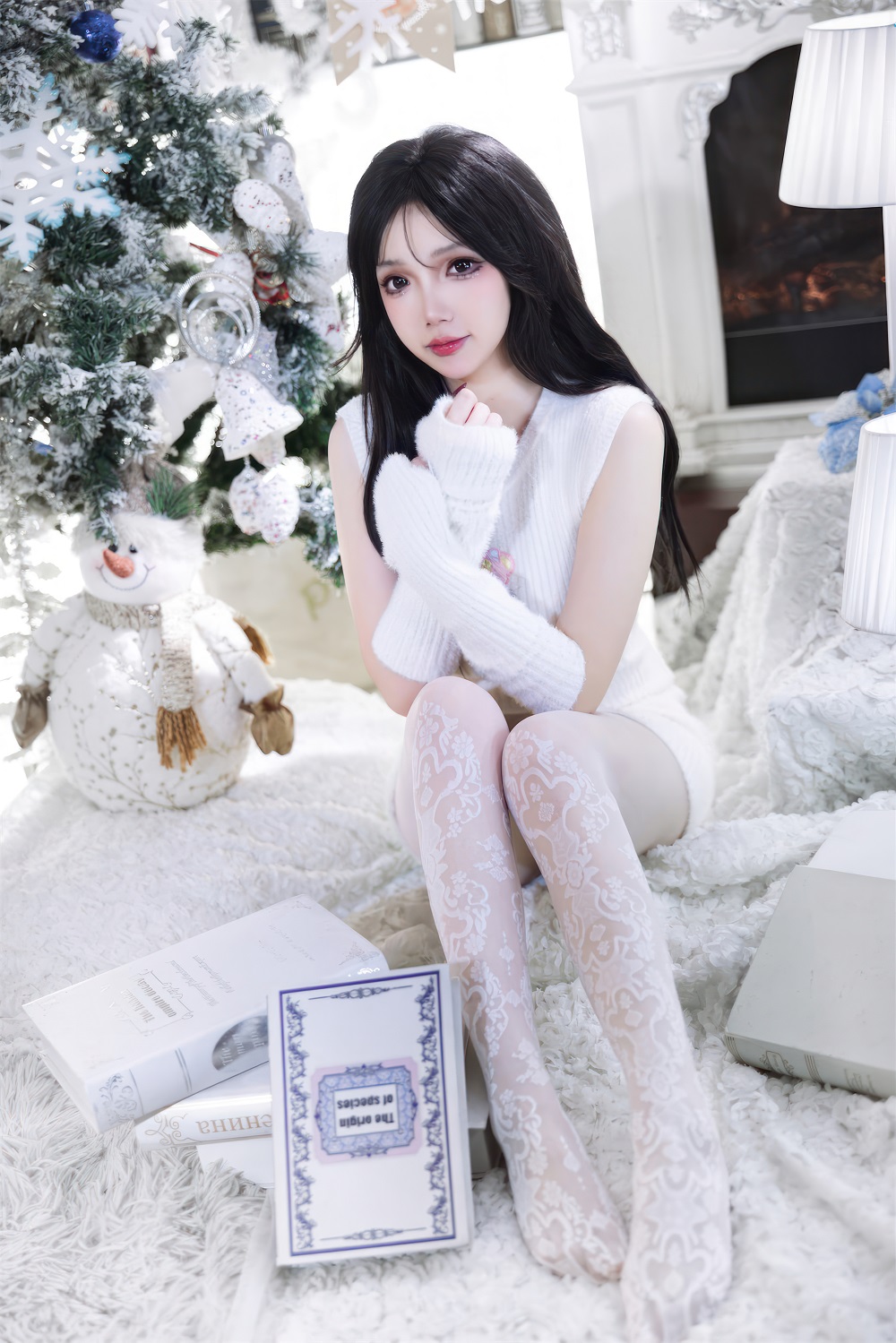 雪晴Astar-圣诞节特辑-白雪[123P+2V]