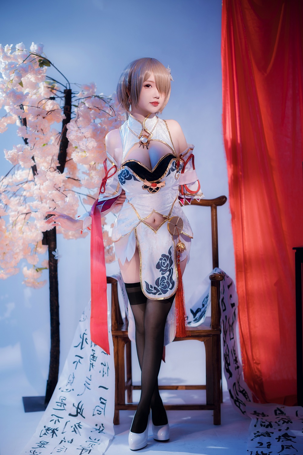 雪晴Astar-崩坏3-丽塔旗袍[56P+5V]