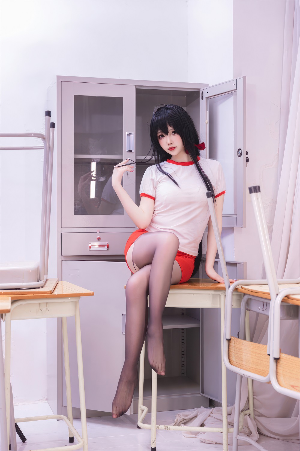 雪晴Astar-碧蓝航线-大凤体操服[55P]