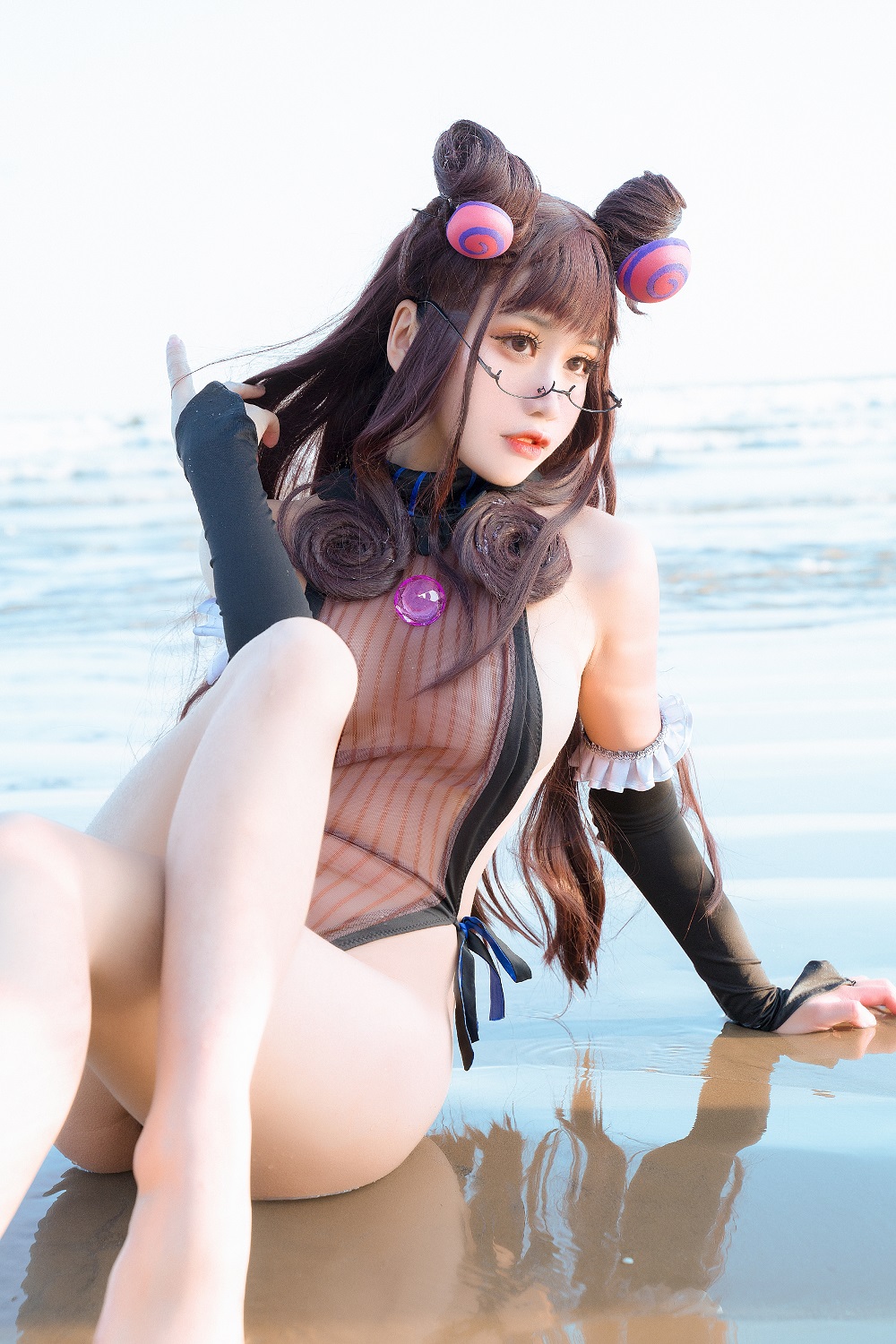 一笑芳香沁-FGO-紫式部泳装[54P]