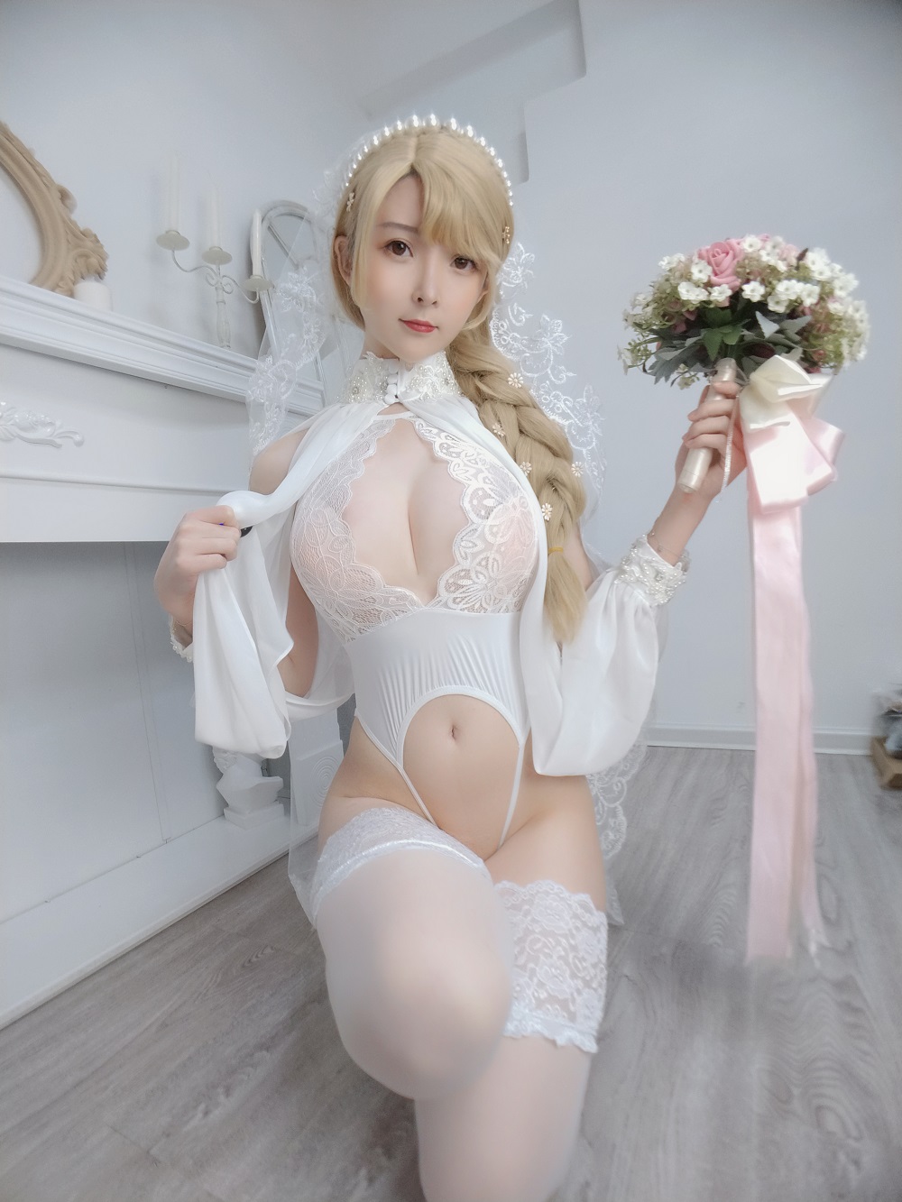 一小央泽-白色内衣花嫁[60P+1V]