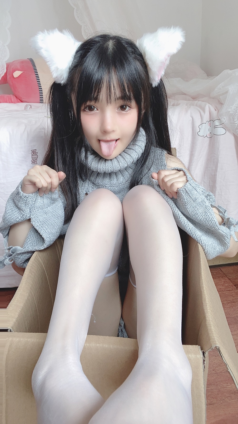 桜井宁宁-小白猫[50P+1V]