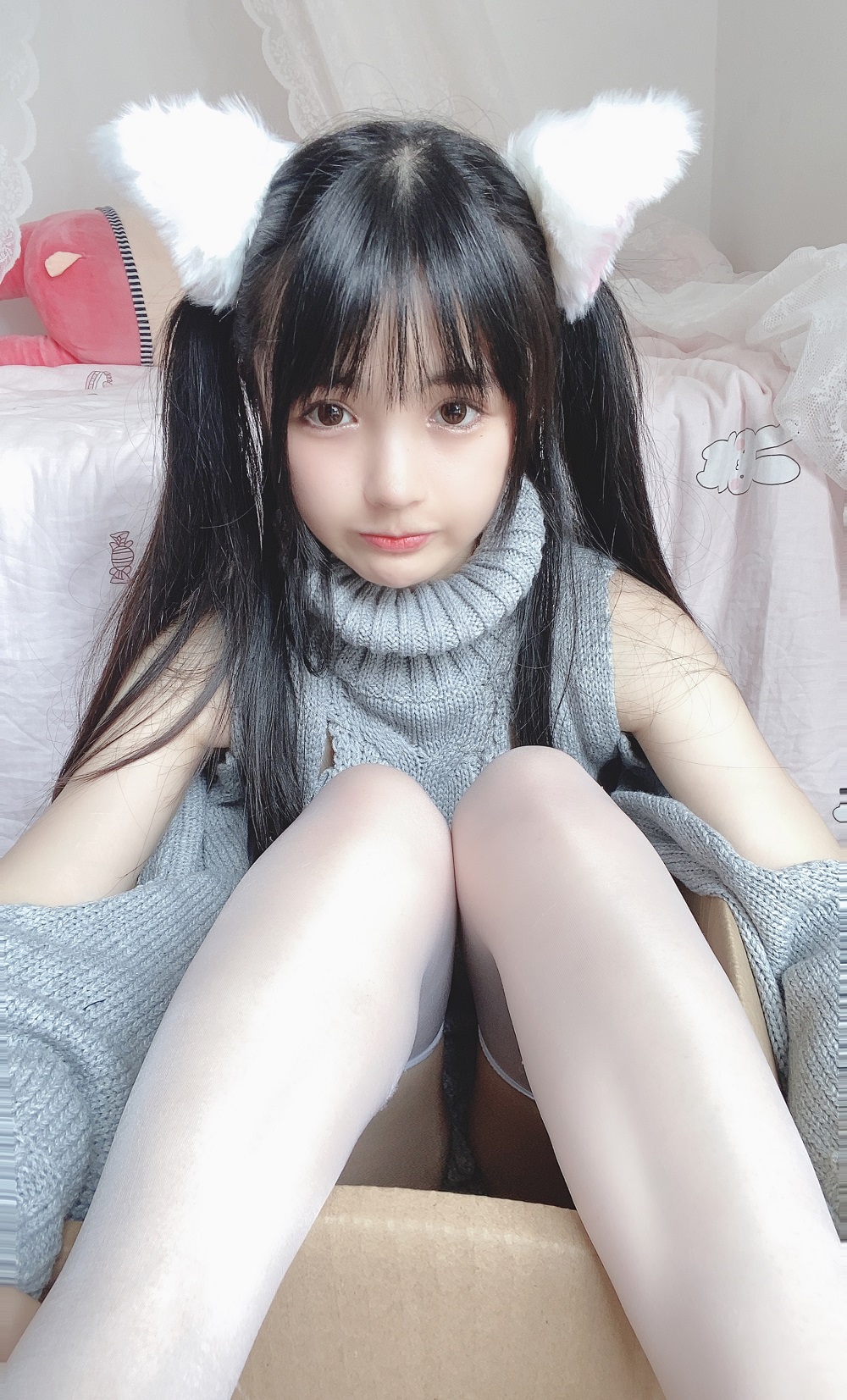 桜井宁宁-小白猫[50P+1V]