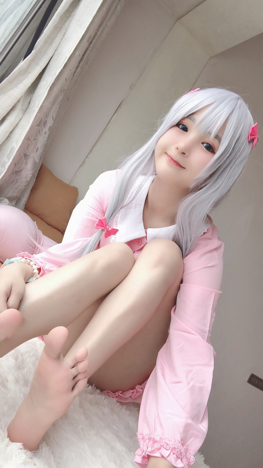 桜井宁宁-埃罗芒阿老师-和泉纱雾睡衣[34P]
