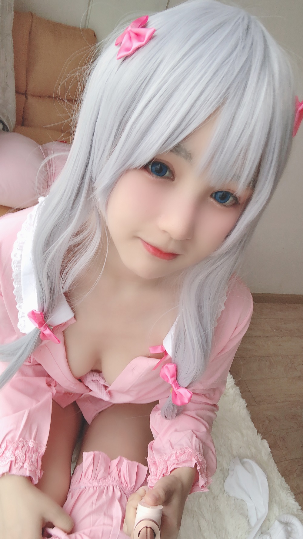 桜井宁宁-埃罗芒阿老师-和泉纱雾睡衣[34P]