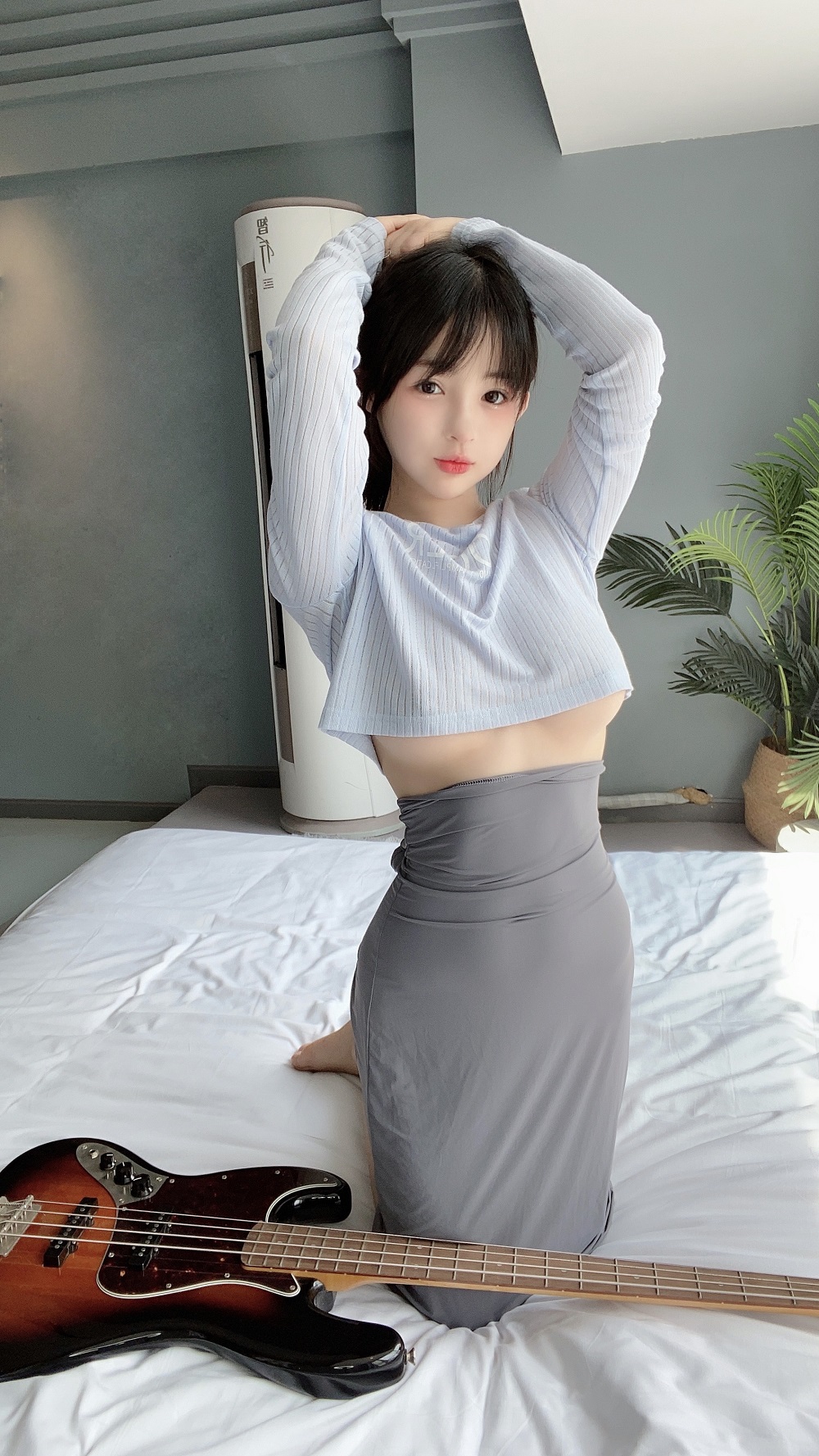 桜井宁宁-吉他妹妹连衣裙[66P+3V]