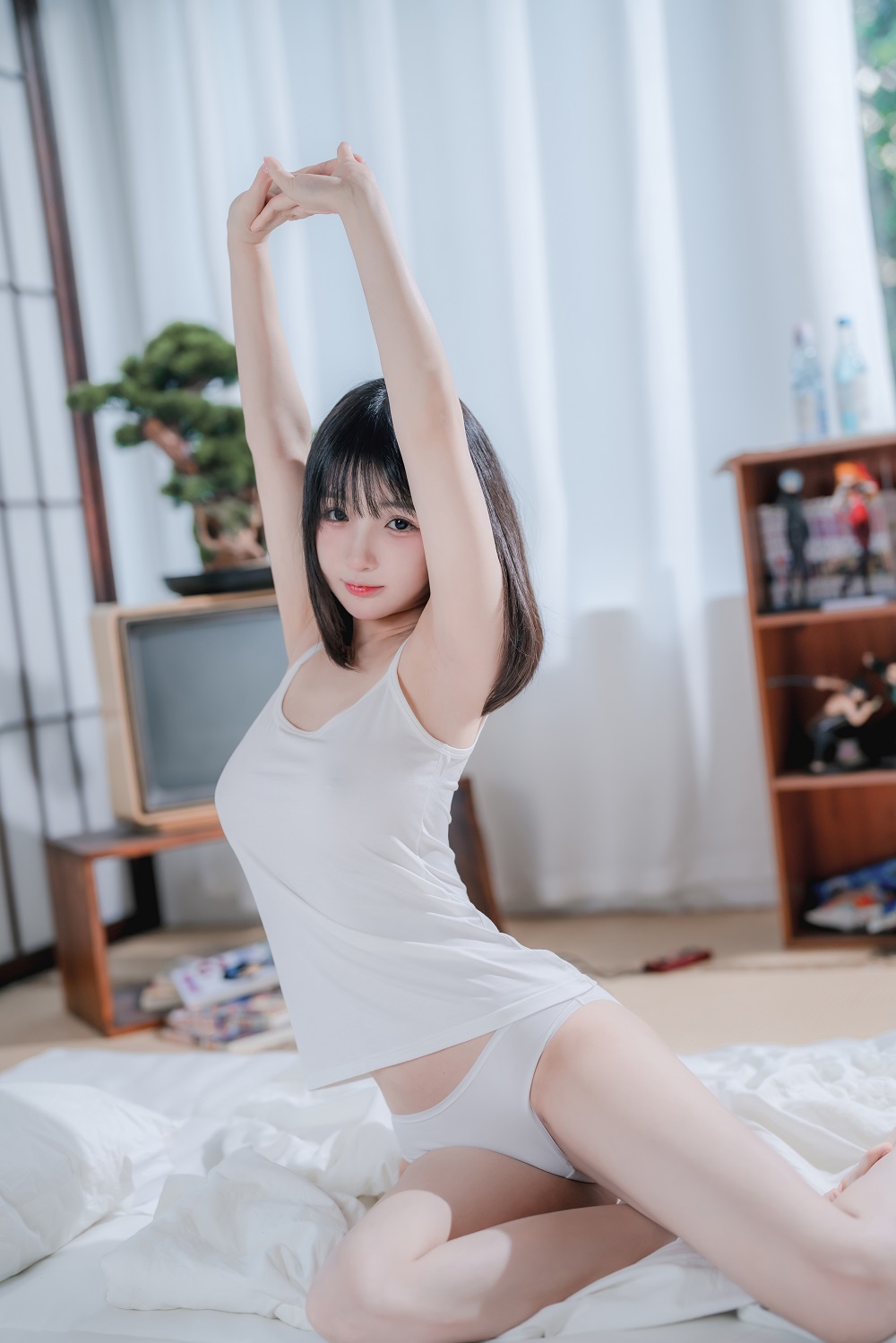 桜井宁宁-吊带女孩[62P]