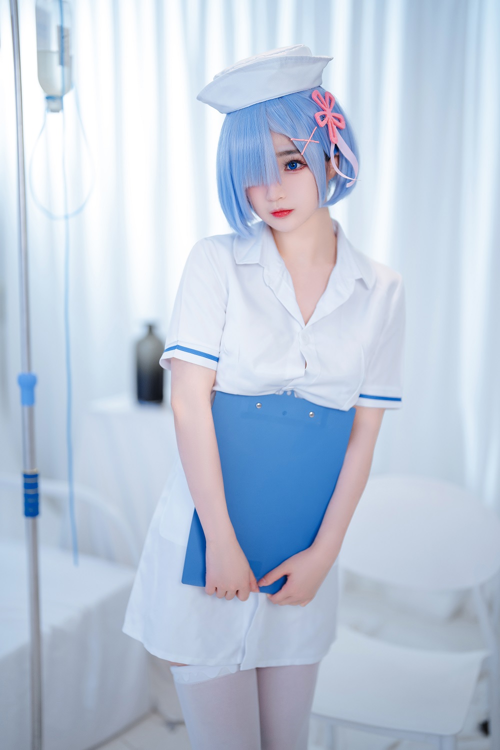 桜井宁宁-从零开始的异世界生活-蕾姆护士[108P]