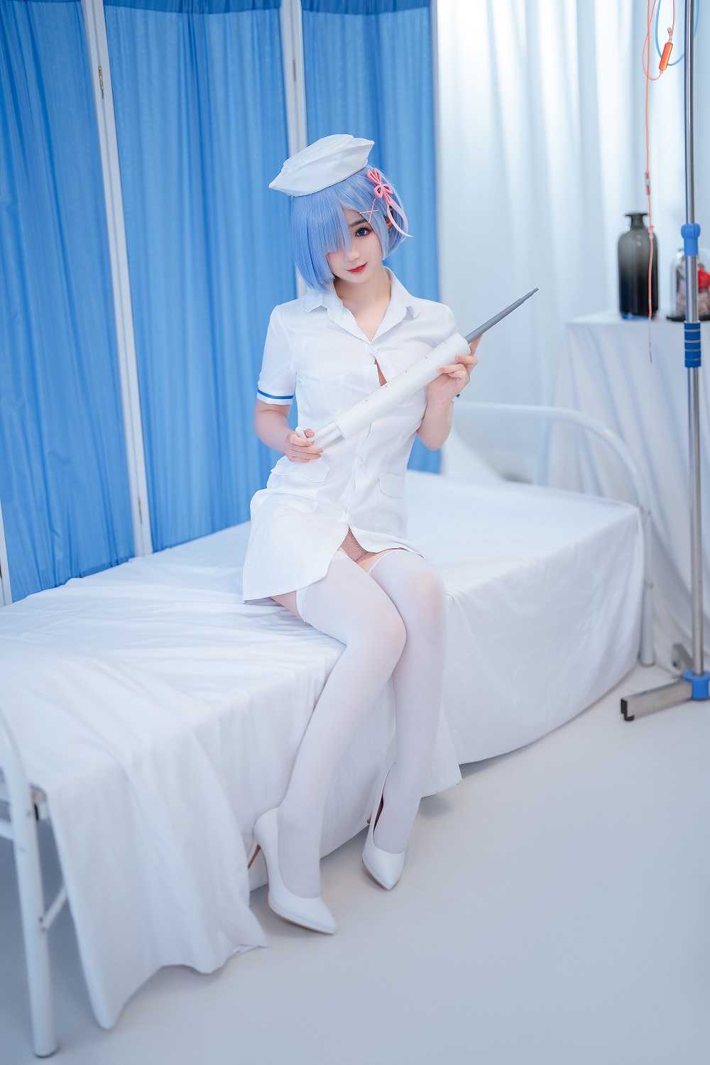 桜井宁宁-从零开始的异世界生活-蕾姆护士[108P]