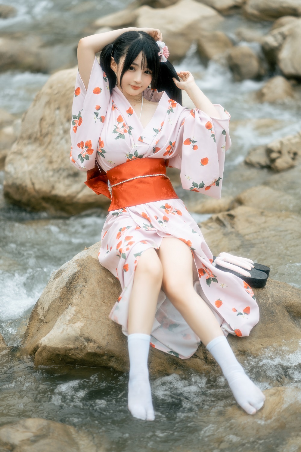 桜井宁宁-户外浴袍[76P]