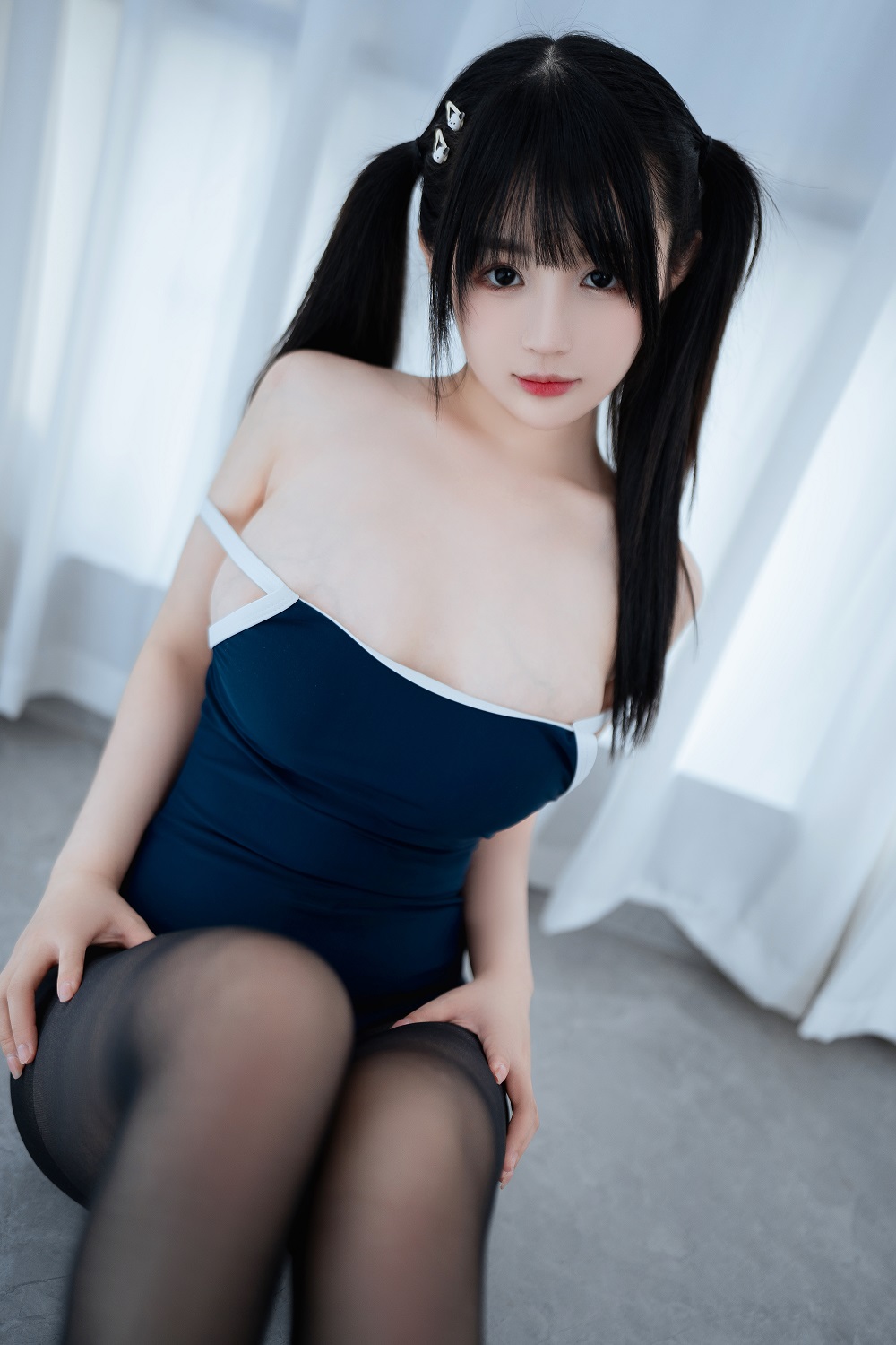 桜井宁宁-黑丝死库水[78P]