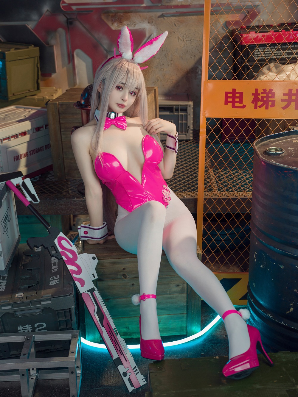 桜井宁宁-Nikke-毒蛇兔女郎[56P]