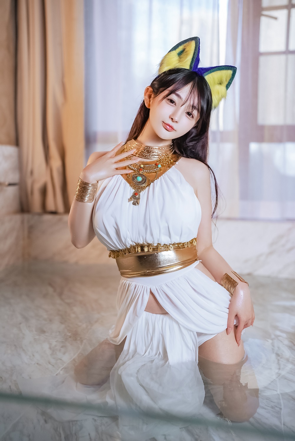 桜井宁宁-白色猫娘[132P]