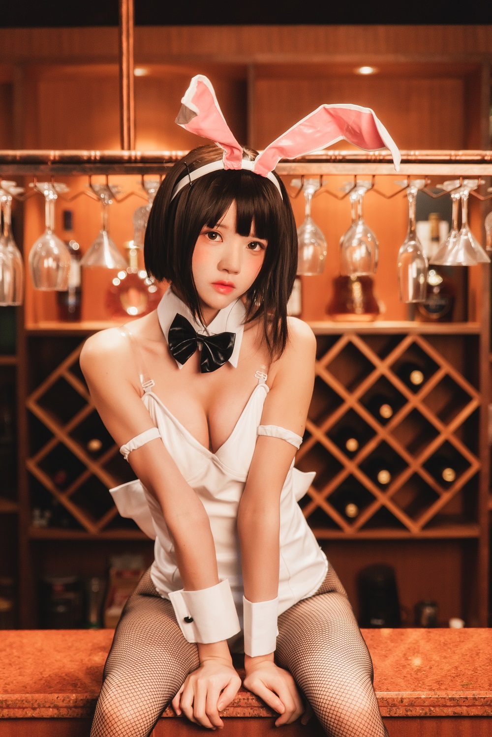 桜桃喵-加藤惠兔女郎[29P] COS网红博主 预览2图