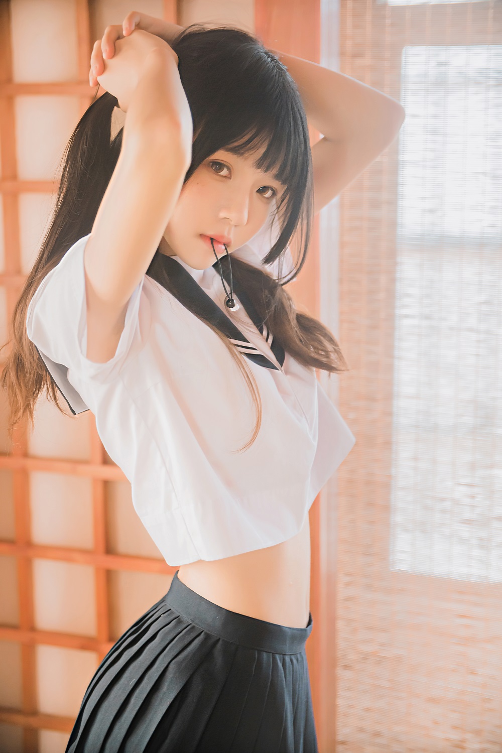 桜桃喵-桜桃未熟1-小背心水手服[144P]