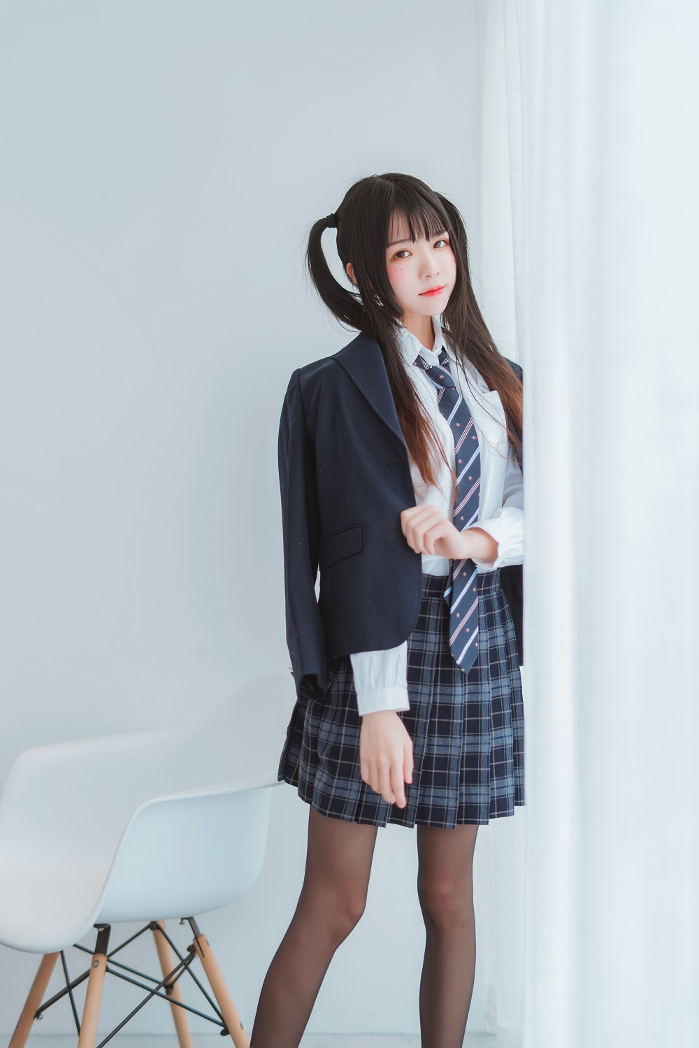 桜桃喵-桜桃未熟2-咖啡厅JK少女[45P]
