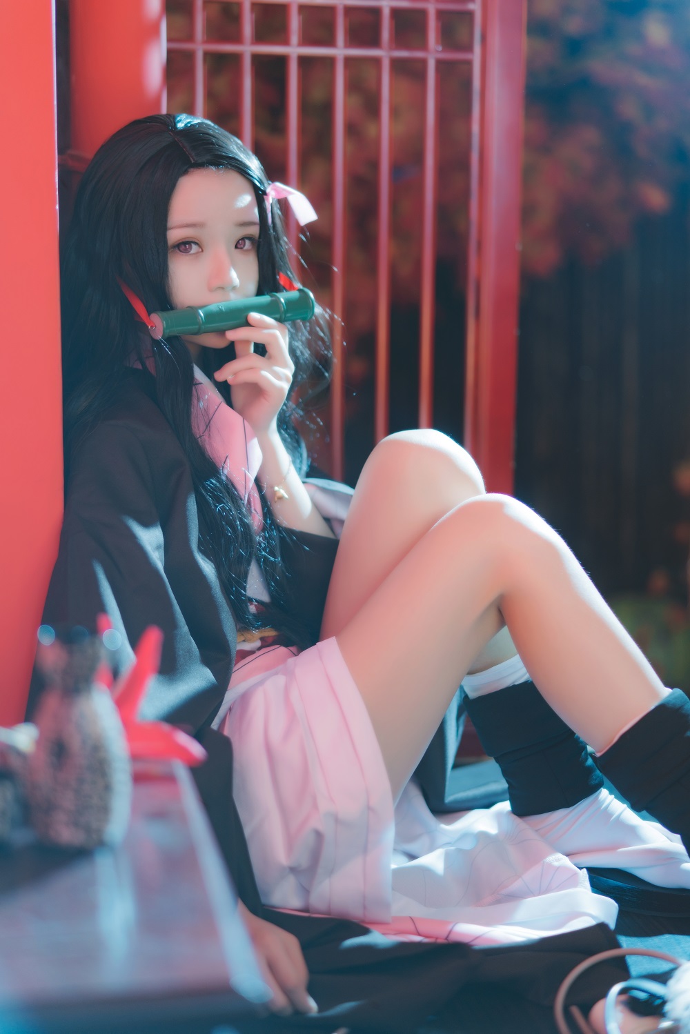 桜桃喵-鬼灭之刃-灶门祢豆子[21P]