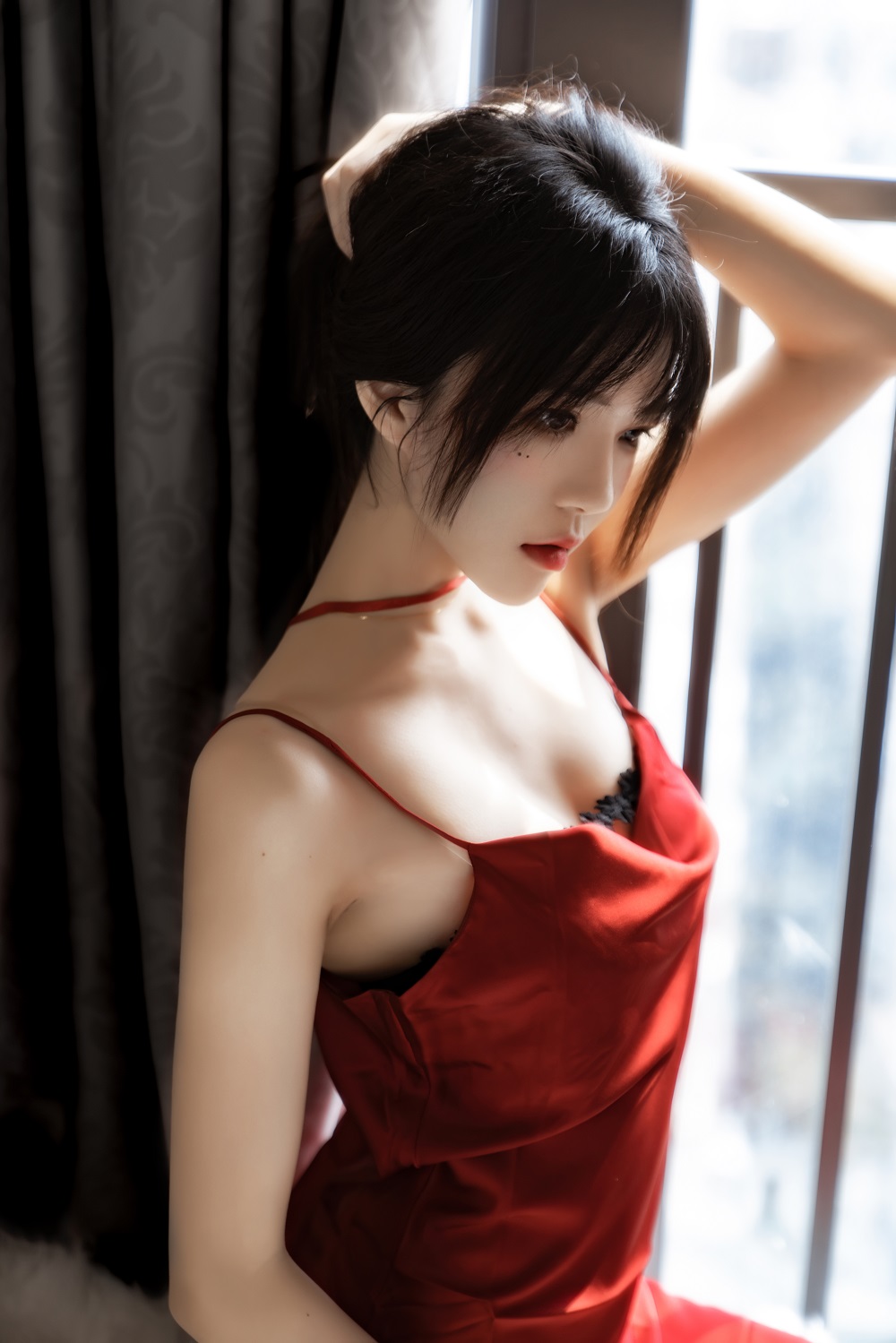 桜桃喵-千丝万缕的红[69P]