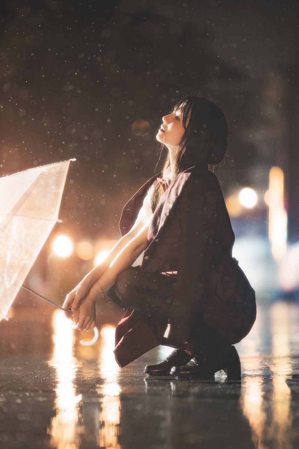桜桃喵-桜桃未熟3-雨下[43P]