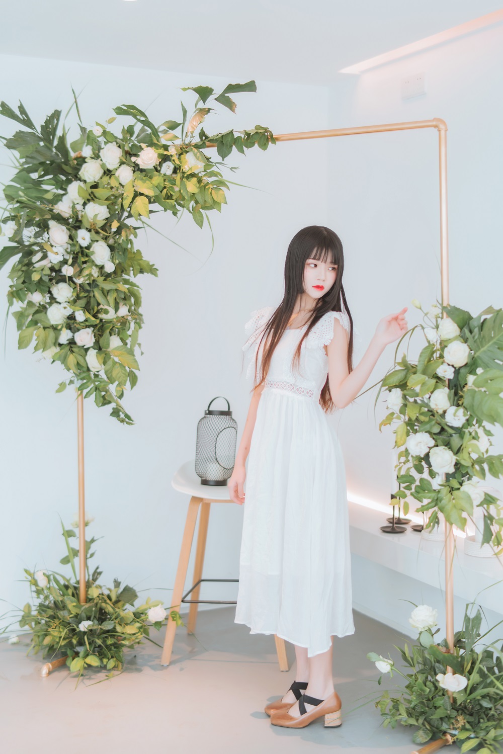 桜桃喵-清新本-白花花[11P]