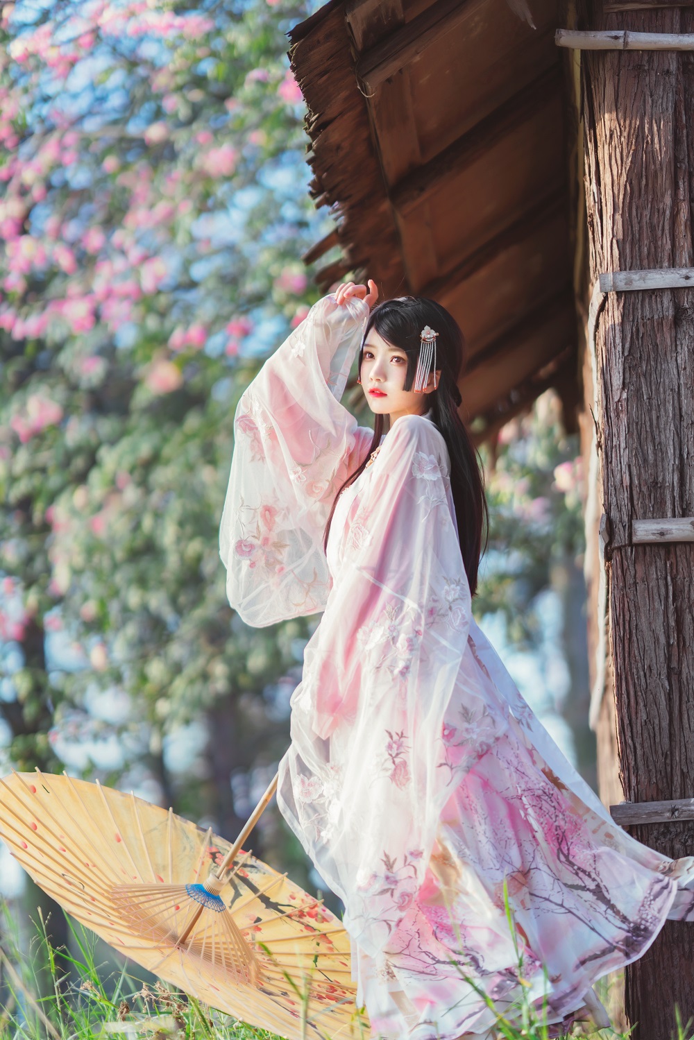 桜桃喵-温柔本-桃花[15P]