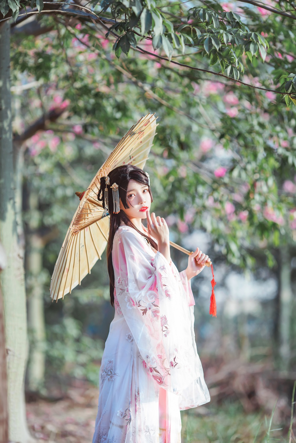 桜桃喵-温柔本-桃花[15P]