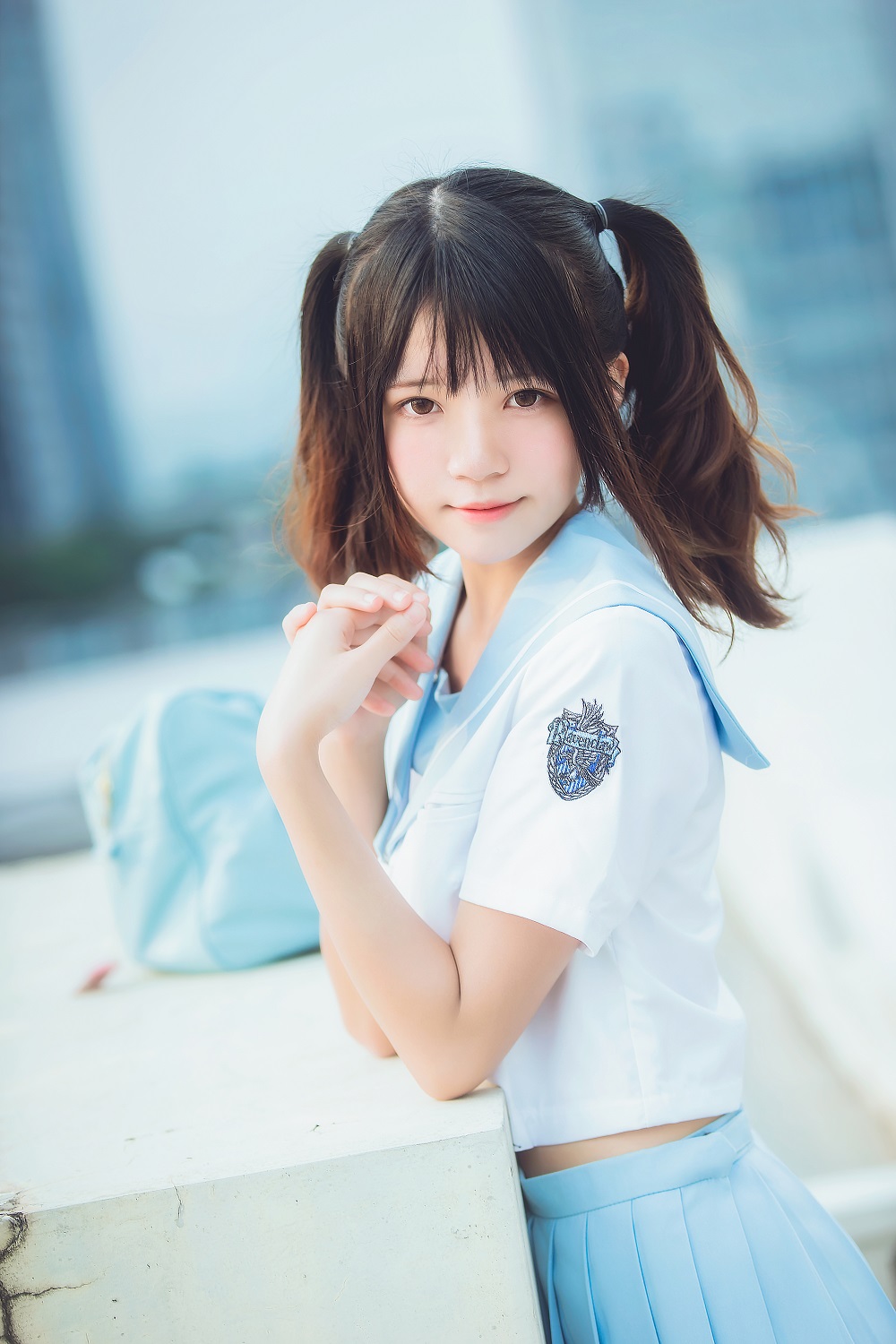 桜桃喵-少女本-微风轻轻起[19P]