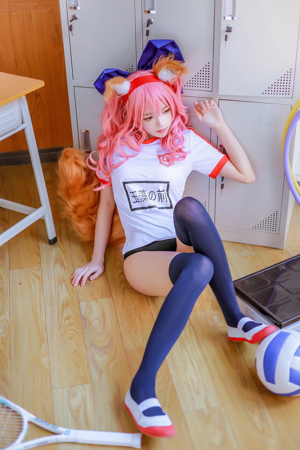 桜桃喵-FGO-玉藻前体操服[31P]